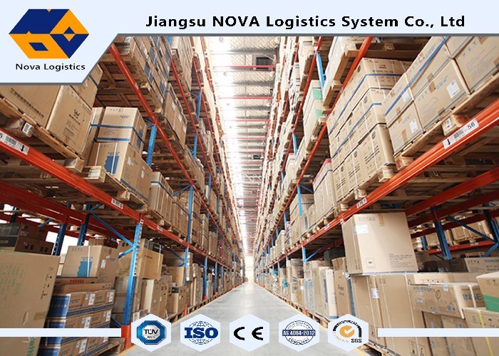 Industrial Powder Coating Selective Pallet Racking System For Warehouse Storage