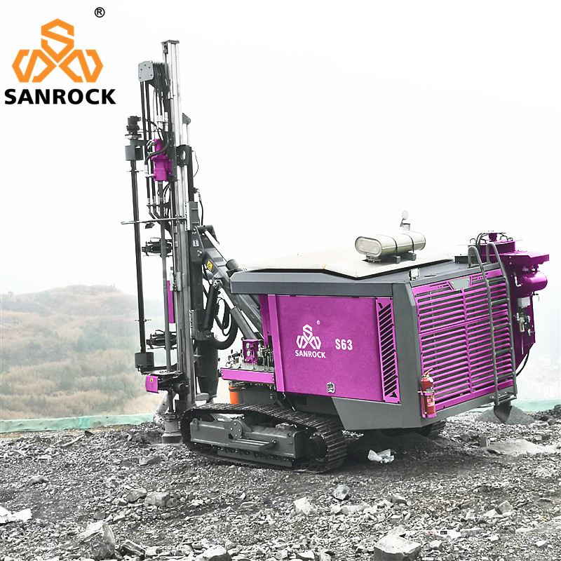 Integrated Blast Hole Drilling Machine Mining Hydraulic Diesel DTH Drilling Rig