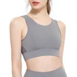 New Curve Gauze Women Fitness Vest Body-Building Running Train Sports Bra