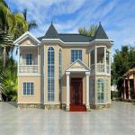 Luxury Multi Storey Light Steel Villa Prefab Fast Assembly Light Steel Structure