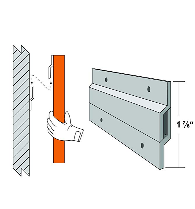 ISO9001 Rohs CE Sofa Interlocking Clip for Furniture Connection Flush Mount Bracket
