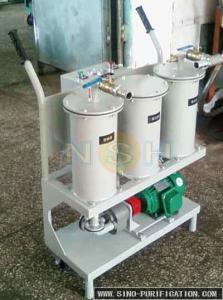 Quality Dehydration Degassing oil filter recycling machine 0.75kw wholesale