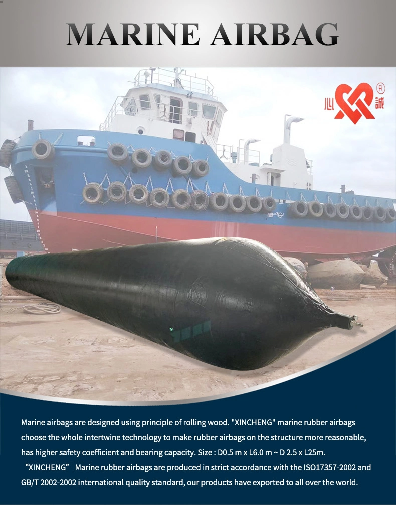 Marine Salvage Floating Pontoon Pneumatic Rubber Airbag for Lifting