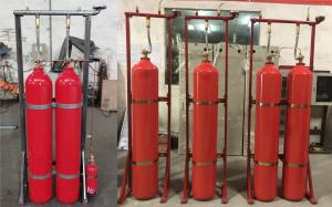 Quality CO2 Fire Suppression System 70Ltr Fixed Co2 Extinguishing System 42kg wholesale