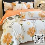 Pure Cotton Four Piece Set, 100% Cotton Bedding, Bed Sheets, Duvet Covers