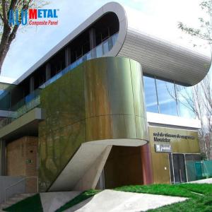 Quality Nacreous 5000mm 3mm Aluminium Exterior Wall Panels Composite Cladding Wear Resistance wholesale