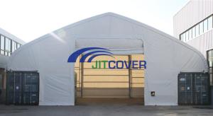 Quality 50ft span storage container shelter wholesale
