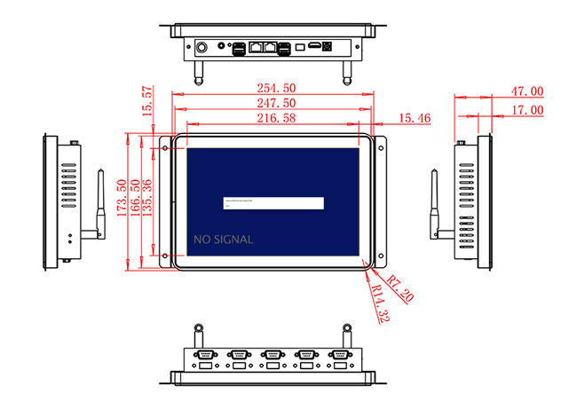 10.1-Inch Display for Industrial HMI Panels and Retail Signage