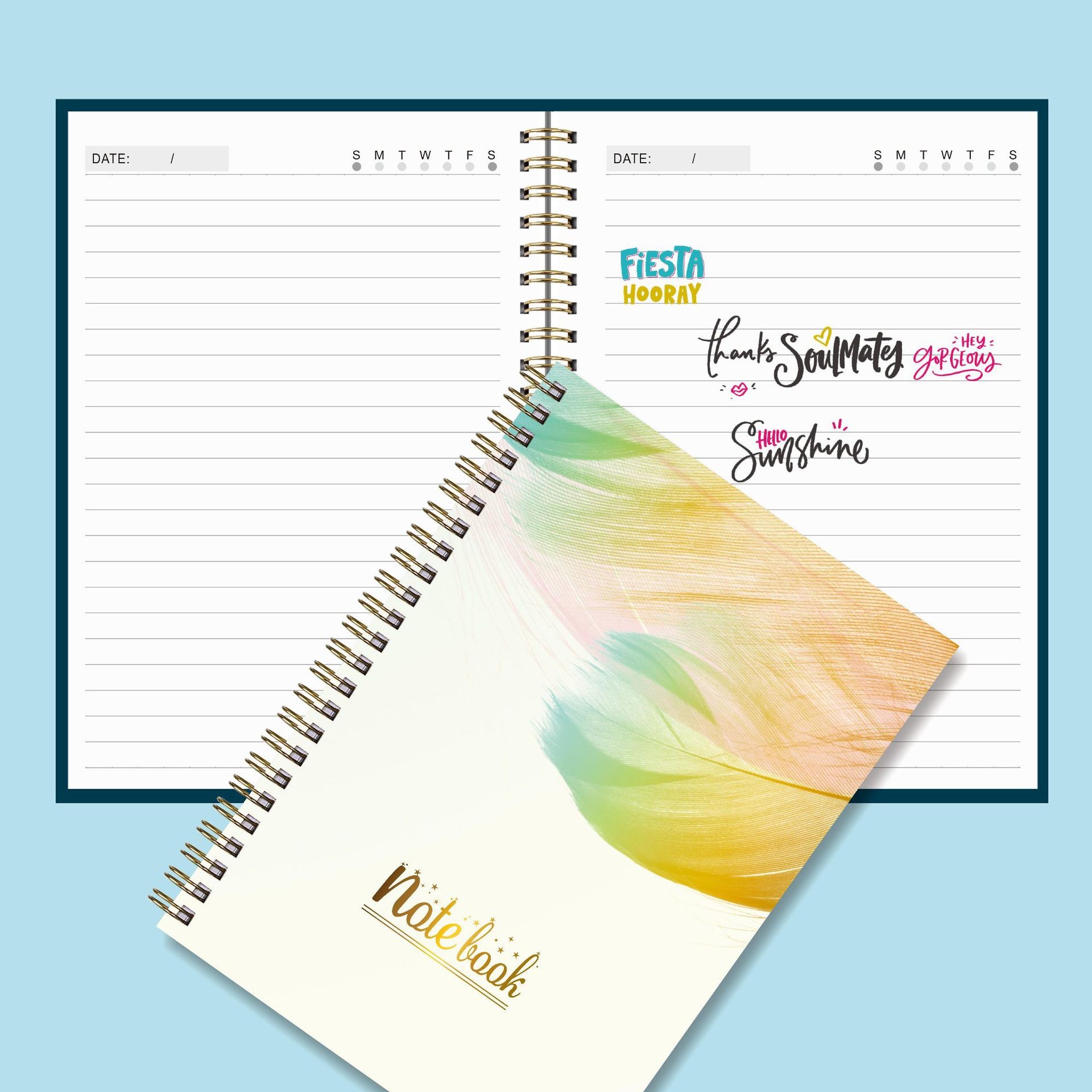 Custom Notebook Vintage Style and Screw-Binding for Professional Note-Taking