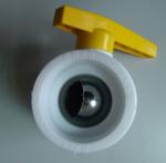 PPR ball valve with steel core