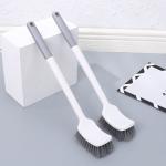 Long Handle Kitchen Scrubber with Ergonomic Rubber Grip