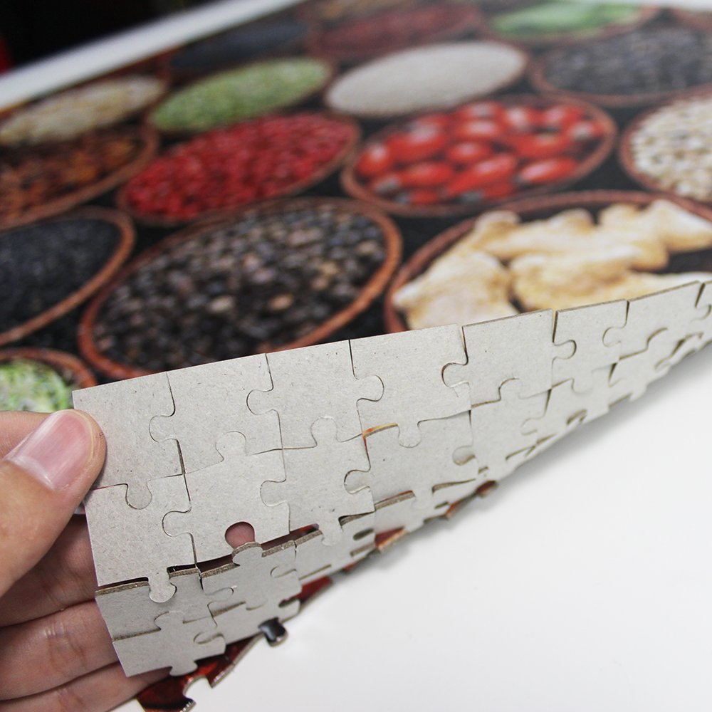 Custom Basket Ball Game Picture Paper Jigsaw Puzzle in great packaging