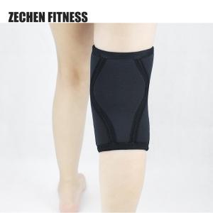 Quality Compression Neoprene Knee Sleeves Weightlifting Wraps 5mm wholesale