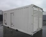 20ft 40ft Insulated Genset Container Shutter Ventilated Noise Reduction