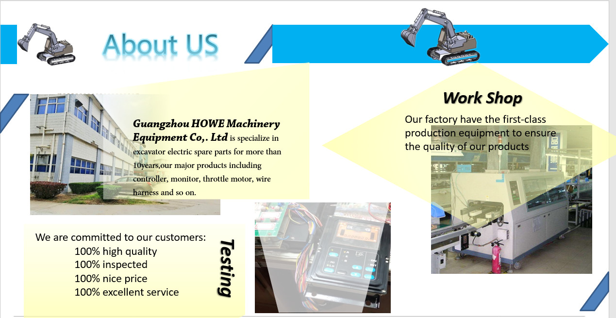 Excavator Electrical Parts ZX110MF-5G Hydraulic Controller Computer Board YA60047785