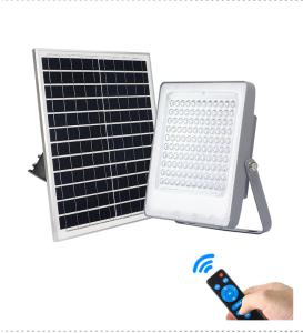 Quality 600w Solar Outdoor Flood Lights With Sensor Portable Warm White RGB wholesale