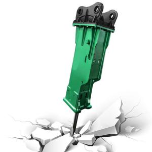 Quality 120-180 L/min Oil Flow Heavy Duty Machinery Korea OEM Excavator Hydraulic Rock Breaker Hammer SB81 For Tractor Excavator wholesale