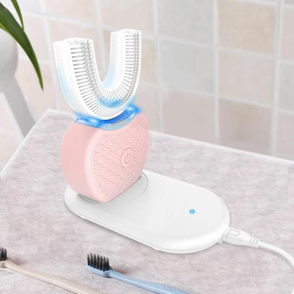 Dental Clinic Automatic Electric Toothbrush Instrument with Food Grade Sillicon