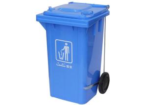 Quality 60L 100L 120L 240L Wheel Plastic Garbage Bin Environmental Protection Dustbin Size wholesale