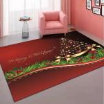 Cartoon Merry Christmas Patterns Living Room Floor Carpets