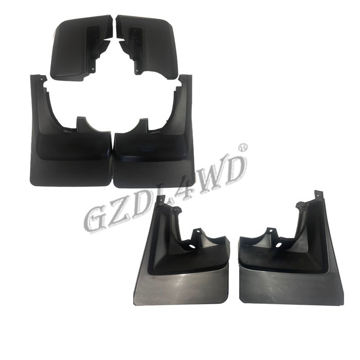 Car Accessories 3.0mm Mud Flaps Fender Flares Splash Guards Mudguards For LC76