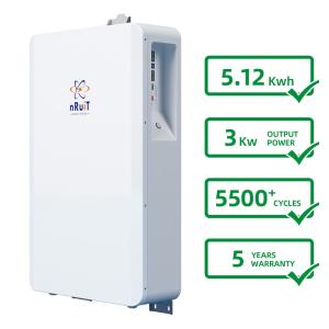 Quality 3000W House Battery 5kw Lithium Ion Battery DOD 90% 6000 Cycles wholesale