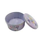 ISO Vintage Round Tin Containers 150*85mm Cookie Tin Container