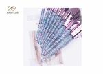 Crystal Handle 10 In1 15.5cm Facial Makeup Brushes