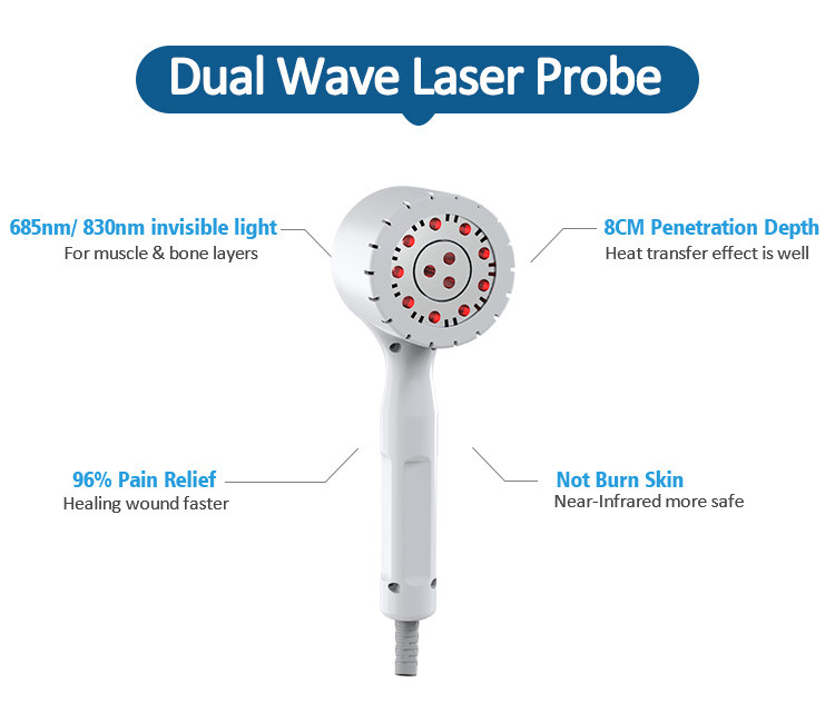 685nm 830nm Pulsed Electromagnetic Field Therapy Equipment 50W For shoulder / neck / waist pain