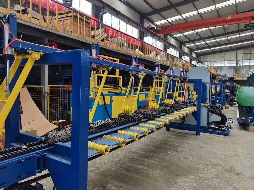 High-Production Bottom Slab Cutting Saw Mill with Industrial Sawmill Equipment