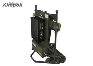 Quality Manpack Mobile COFDM Video Transmitter For Soldiers Dust Proof wholesale