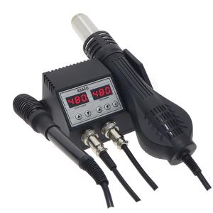 Quality Portable Hot Air 480W Brushless fan Soldering Iron Station wholesale