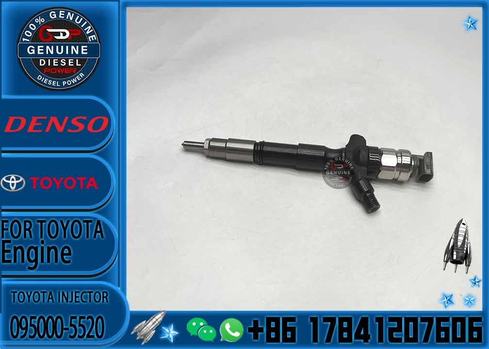 diesel fuel injector 095000-5520 095000-6190 095000-7380 095000-7390 095000-8740 23670-0L010 For TOYOTA