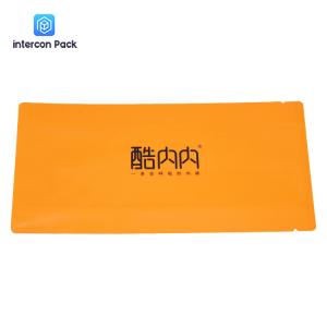 Quality Kraft Paper Custom Printed Gusseted Bags Environmental Protection Gravnre Printing wholesale