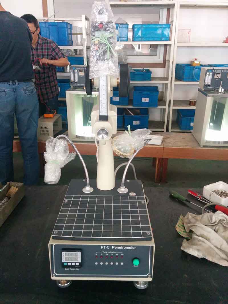 Lubricating Oil Analysis Equipment Grease Cone Needle Penetrometer Testing Equipment