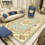 Persian Pattern Polyester Fiber Living Room Floor Carpet Stripping Special Style