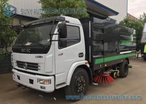 Quality 6000L Road Sweeping Vehicle / Street Sweeper Vacuum Truck With Sprinkler wholesale