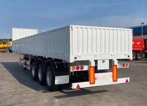 Quality 1840mm Tread Side Wall Board Fence Cargo Stake Van Curtain Transport Trailer wholesale