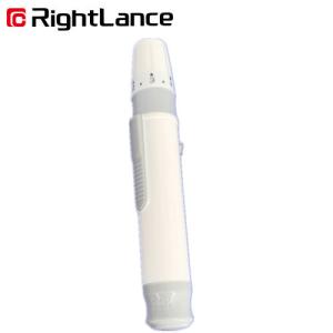 Quality Eject White Painless Lancing Device ABS 26g Blood Glucose Test wholesale
