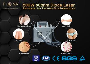 Quality Continuous Mode Permanent Hair Removal Machine , Portable 808 Laser Hair Removal Device wholesale