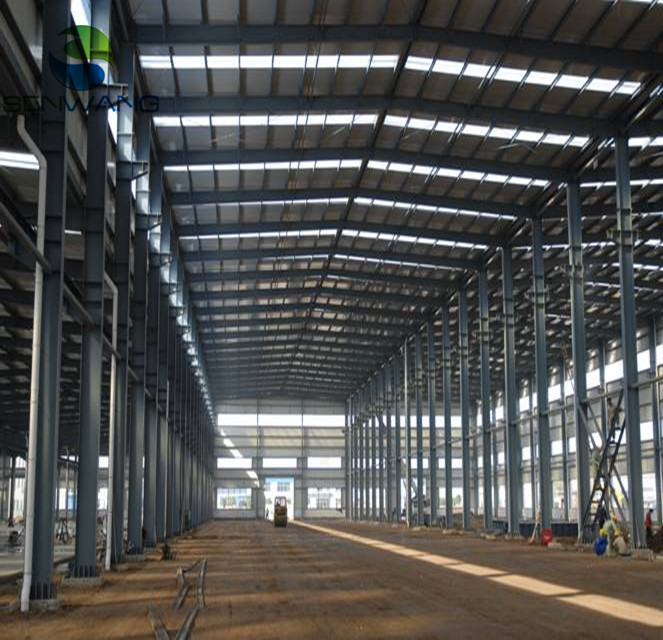 Heavy Duty Autocad Software Steel Structure Warehouse Building Metal Storage Facility For Waterproof Storage