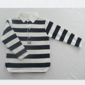 Quality Heavy Yarn Dyed T Shirts Jersey Long Sleeve Polo Shirt wholesale