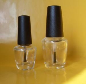 Quality clear glass nail polish bottle with best glass wholesale