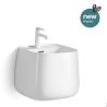 Buy cheap Ceramic Wall Hung Above Counter Sink Bowl For Modern Bathrooms from wholesalers