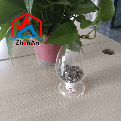 Supply 50% Ferroalloy Charge Ferro Vanadium Alloy Dark Grey 50-100mm
