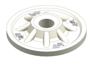 Quality Fiberglass Bolts GFRP Round Plate D170mm With Falt / Spherical / Conical Nut wholesale