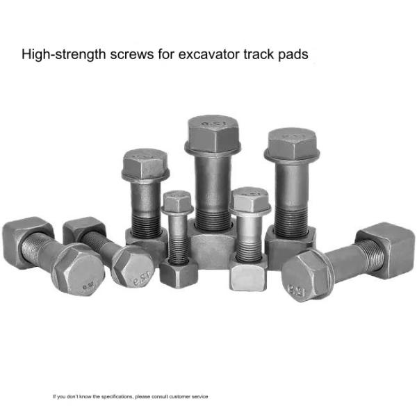 Excavator Track Plate Track Shoe Track Steel Pad Bolt And Nut20*57 20*65 22*65
