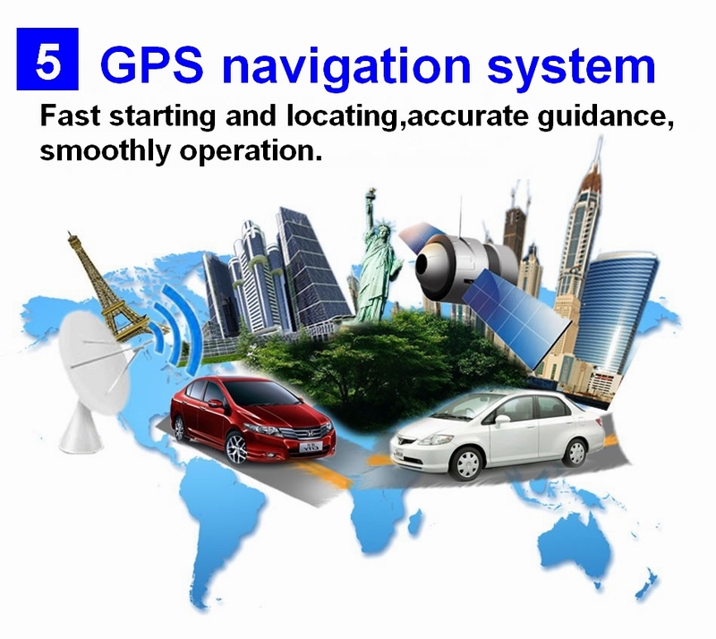 Ouchuangbo car audio 7 inch digital screen Peugeot 407 with gps navigation dual zone digital television (Optional)