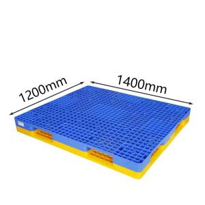 Quality Warehouse 600Kg Dynamic Plastic Export Pallets PE Plastic Pallet 1200X1400 wholesale