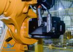 Steel Frame Automatic Palletizing Systems Robotic Palletizer Heavy Duty 180kg